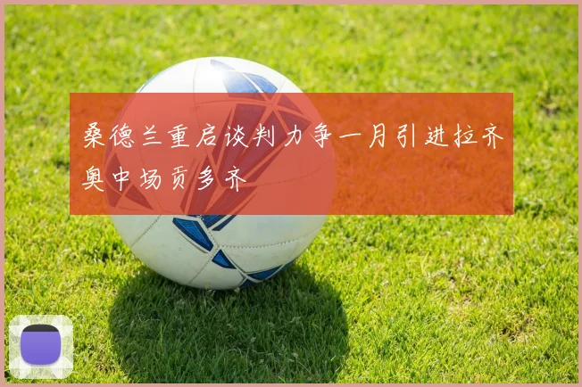 桑德兰重启谈判力争一月引进拉齐奥中场贡多齐