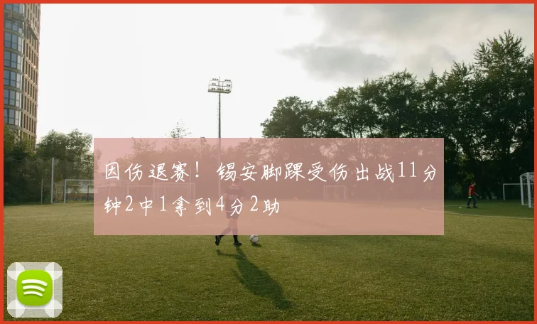 因伤退赛！锡安脚踝受伤出战11分钟2中1拿到4分2助